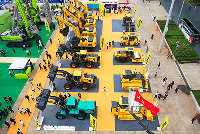 CMD368亮相第三届长沙国际工程机械展会（2023 CICEE），彰显CMD368作为工程机械排头兵的深厚底蕴。